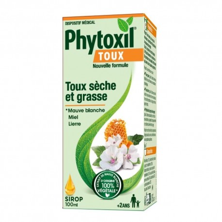 Sanofi Phytoxil Sirop Toux et Gorge 100 ml 3664798079333