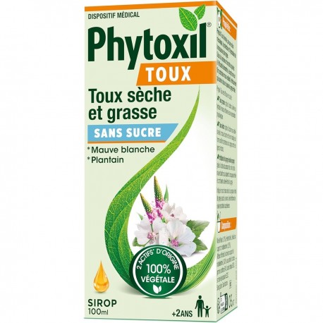 Sanofi Phytoxil Sirop Toux Sans Sucre 100 ml 3664798079326