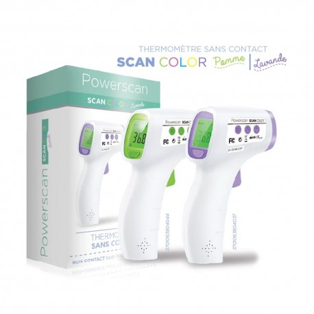 Powerscan Scan Color Non-Contact Thermometer 3701063804044